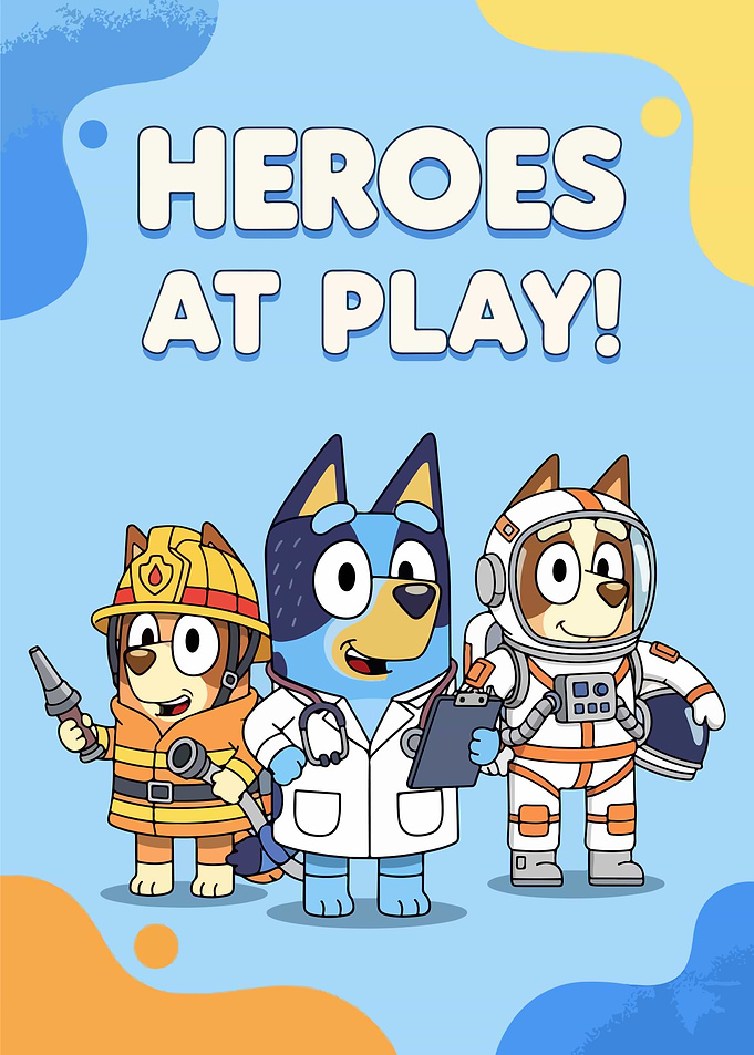 Bluey Heroes at Play