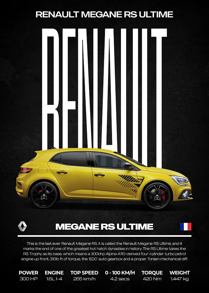 Renault Megane RS Ultime Car