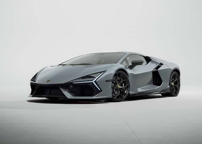 Gray Lamborghini Centenario Front View
