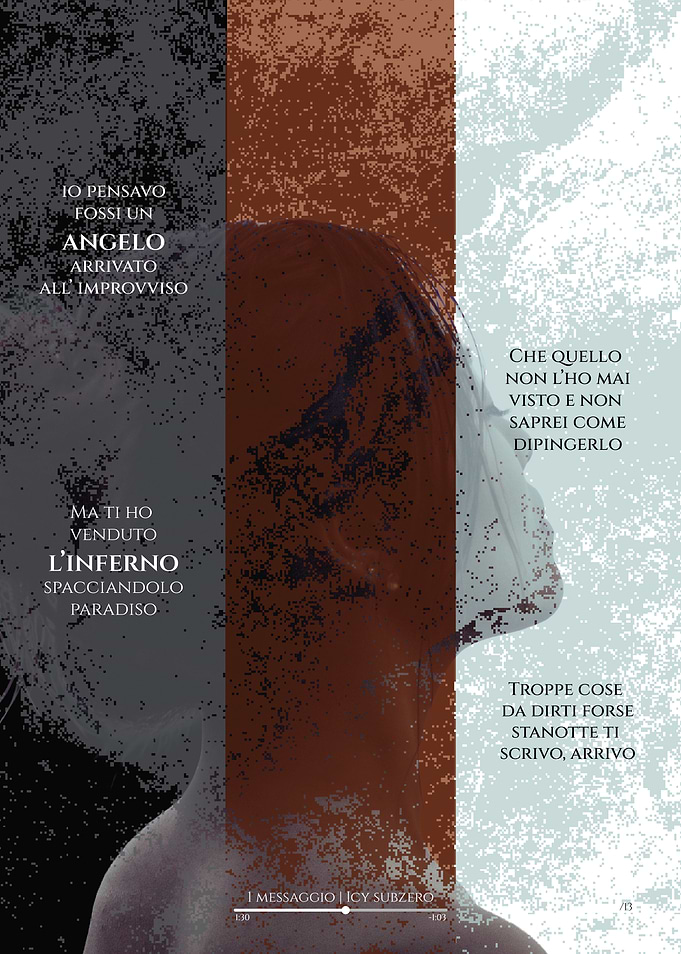 Dark Angel and Inferno Text Art