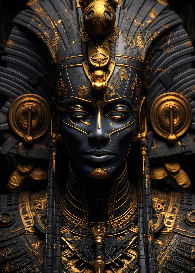 Ancient Egyptian Pharaoh Mask