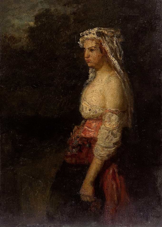 Woman in traditional attire