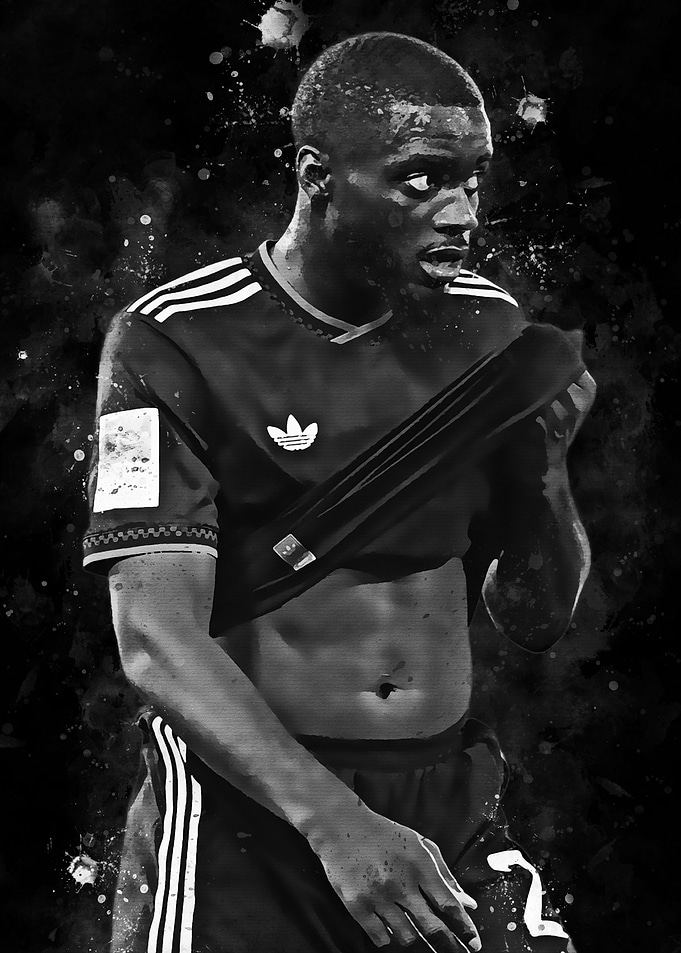 Upamecano Soccer Player