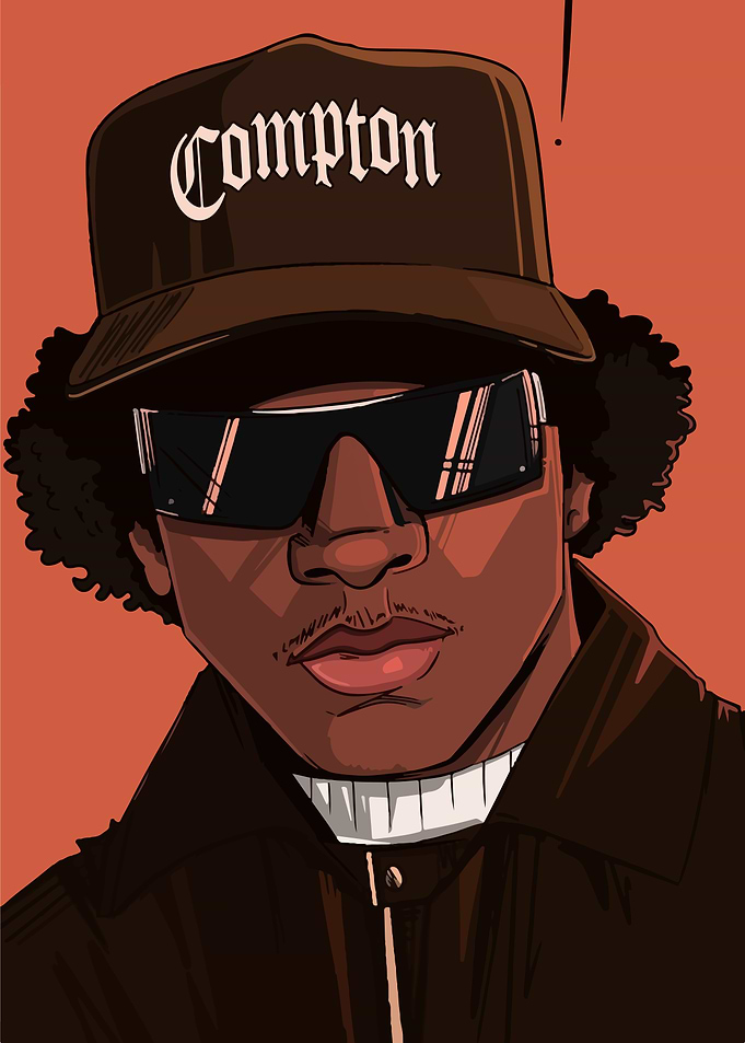 Eazy-E Compton Portrait