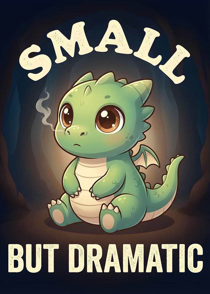 Small But Dramatic Dragon