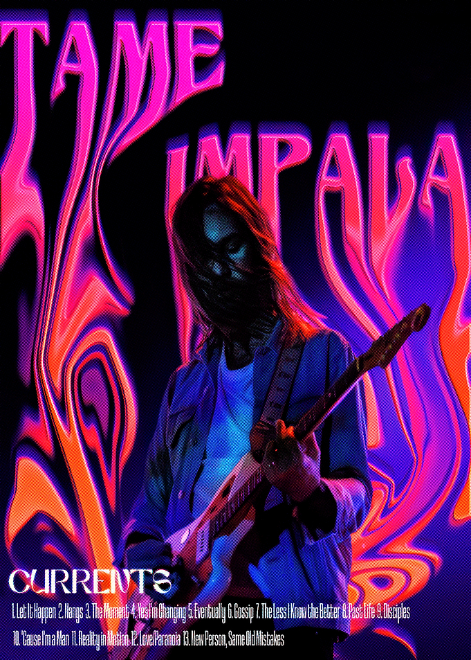 Tame Impala Currents Album Art