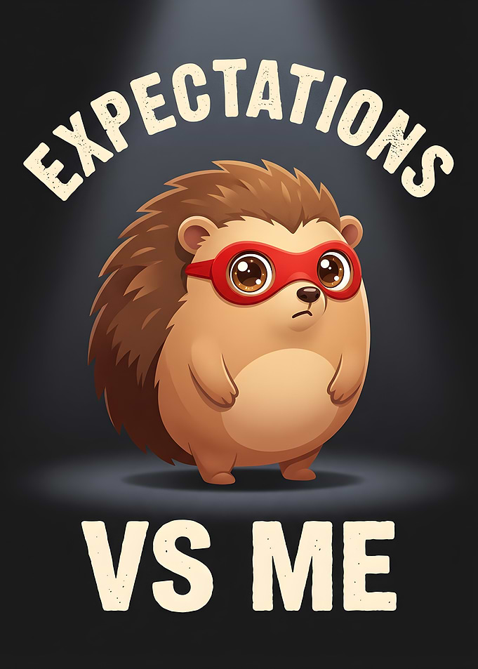 Hedgehog Expectations vs Me