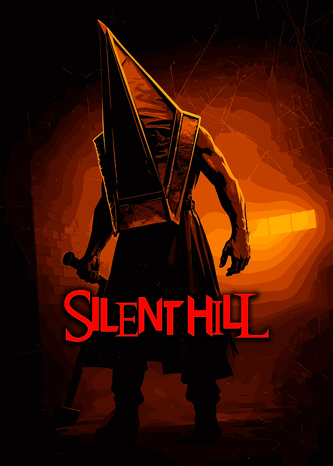 Silent Hill Pyramid Head Poster