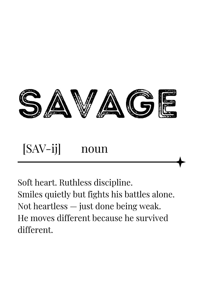 Savage Definition Art
