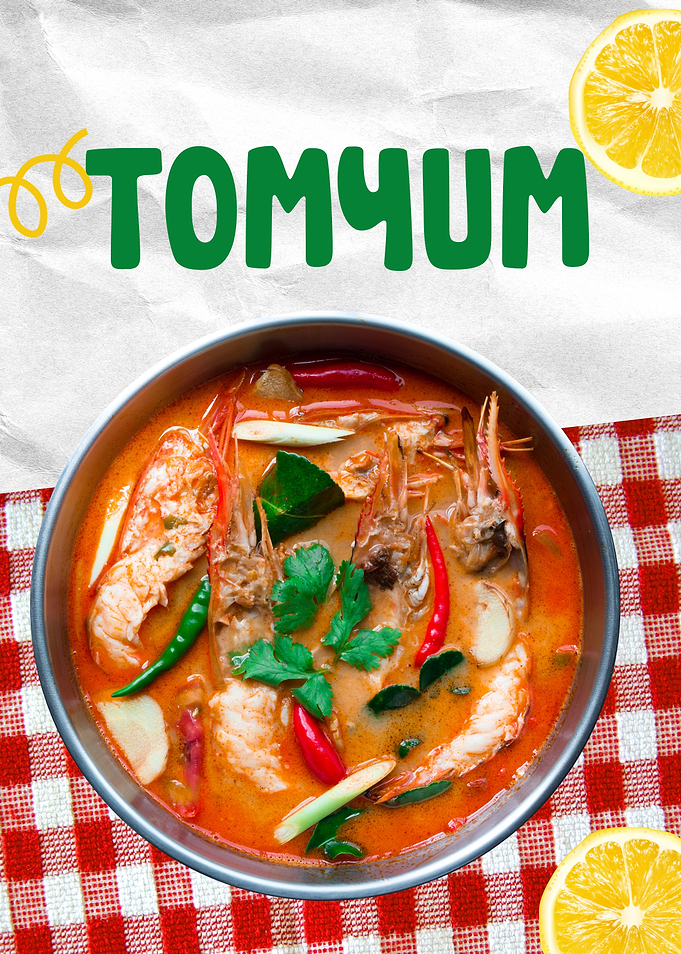 Tom Yum Soup with Shrimp