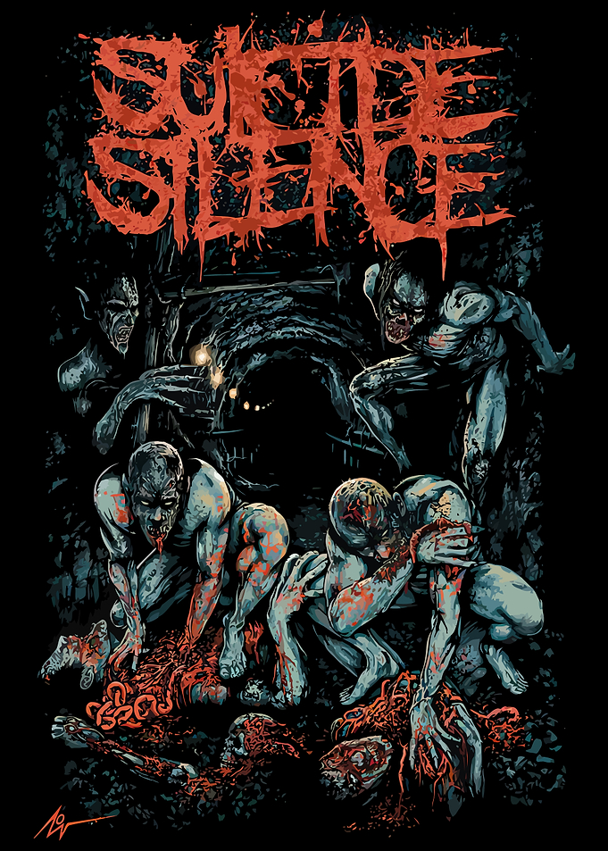 Suicide Silence Band Art