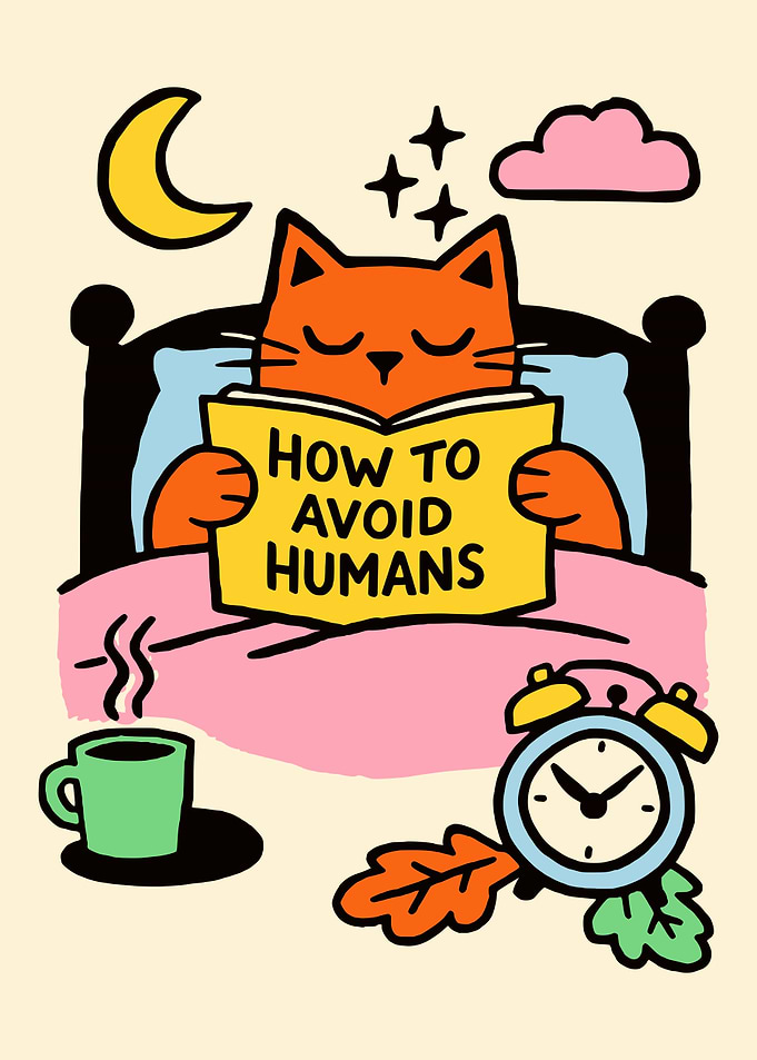 How To Avoid Humans Poster