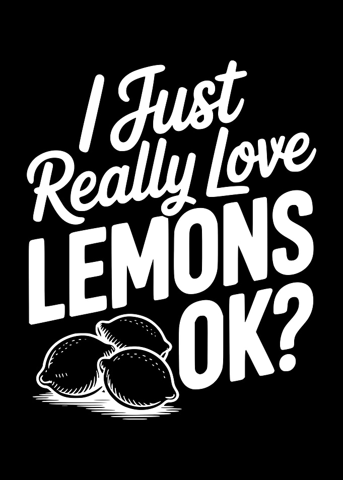 I Just Really Love Lemons OK?