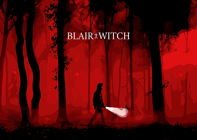 Blair Witch Forest Scene