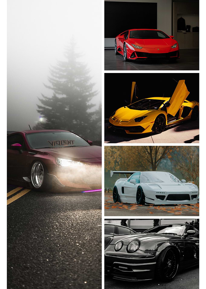 Customized Sports Cars Collection