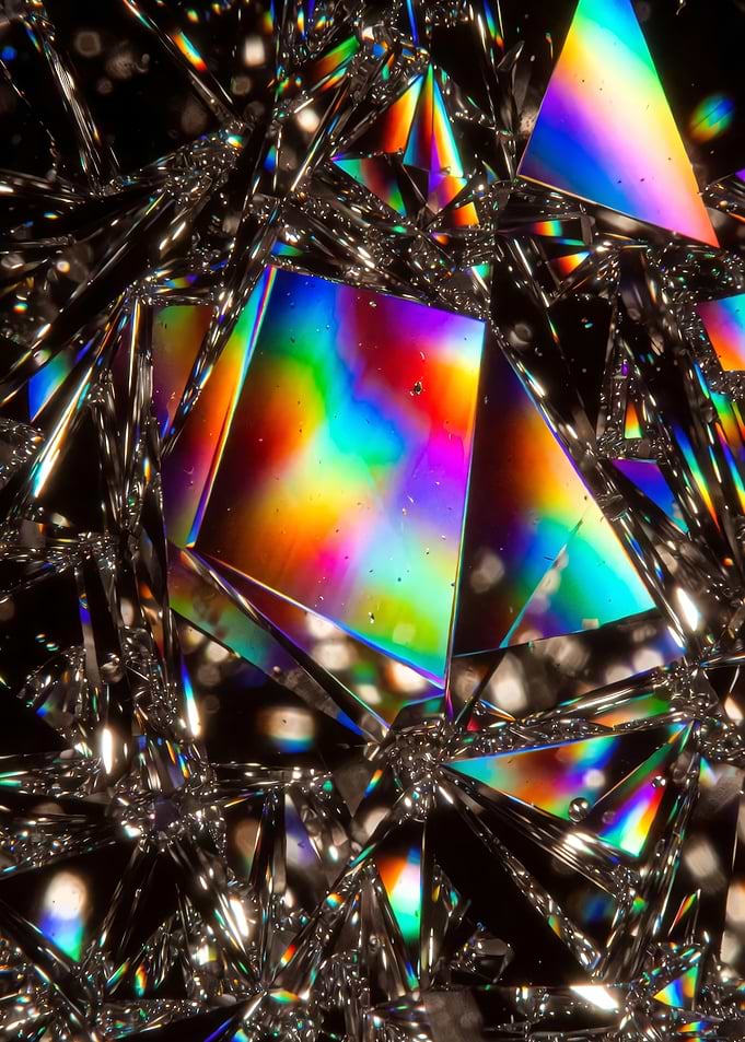 Prism Rainbow Light Refraction