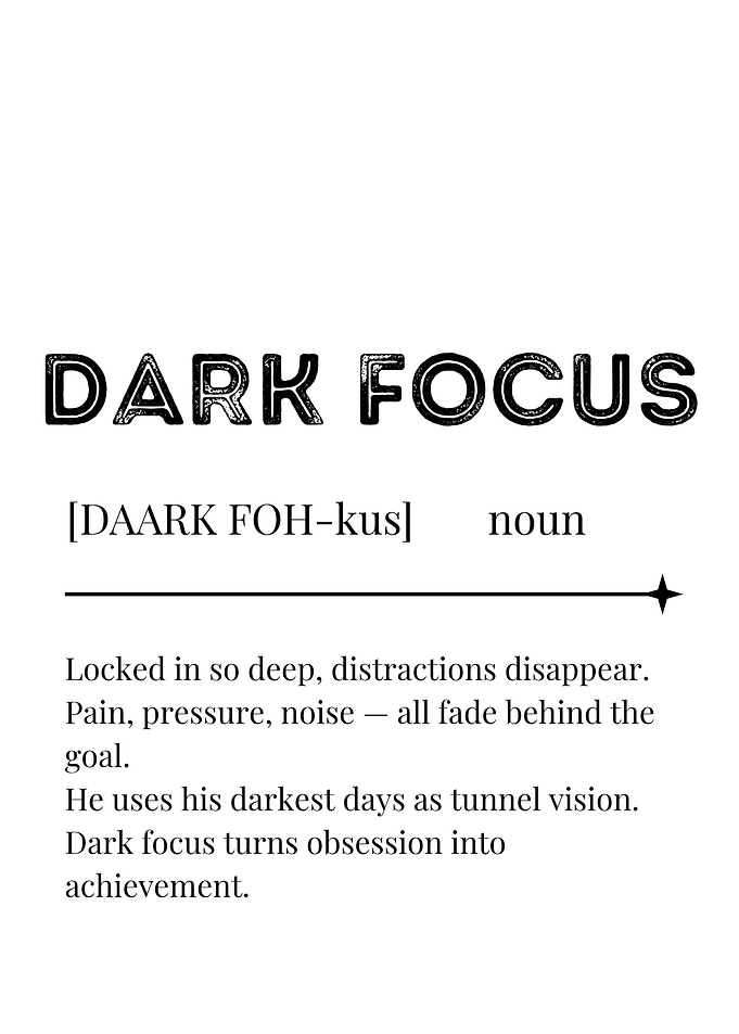 Dark Focus Definition
