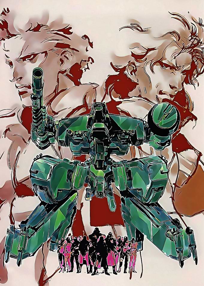 Metal Gear Solid V Game Art