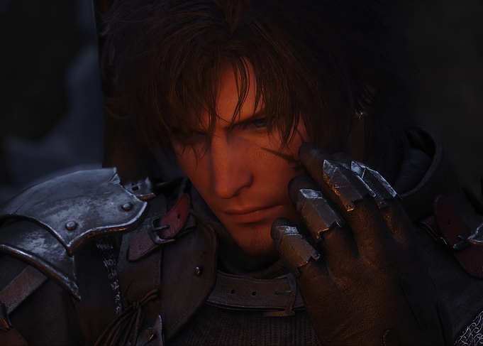Clive Rosfield in armor