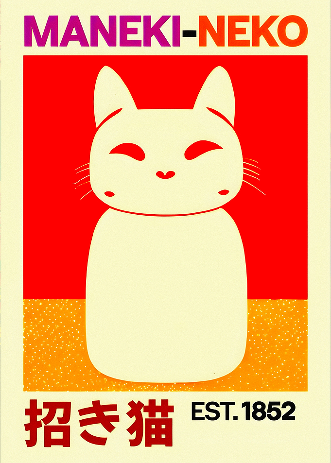 Maneki-Neko Japanese Lucky Cat