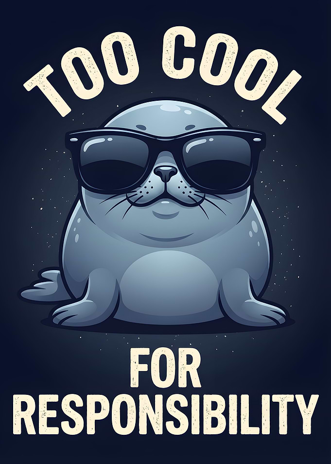 Cool Seal with Sunglasses