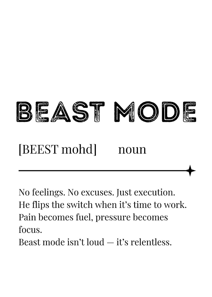 Beast Mode Definition