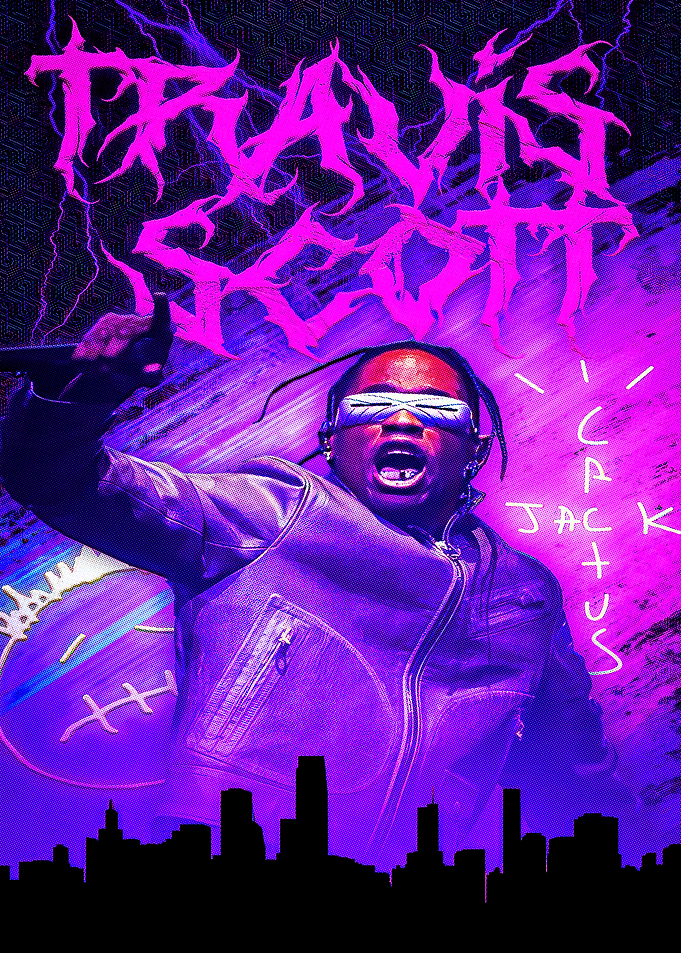 Travis Scott Cactus Jack Poster