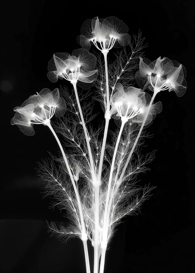 X-ray of Dill Flowers
