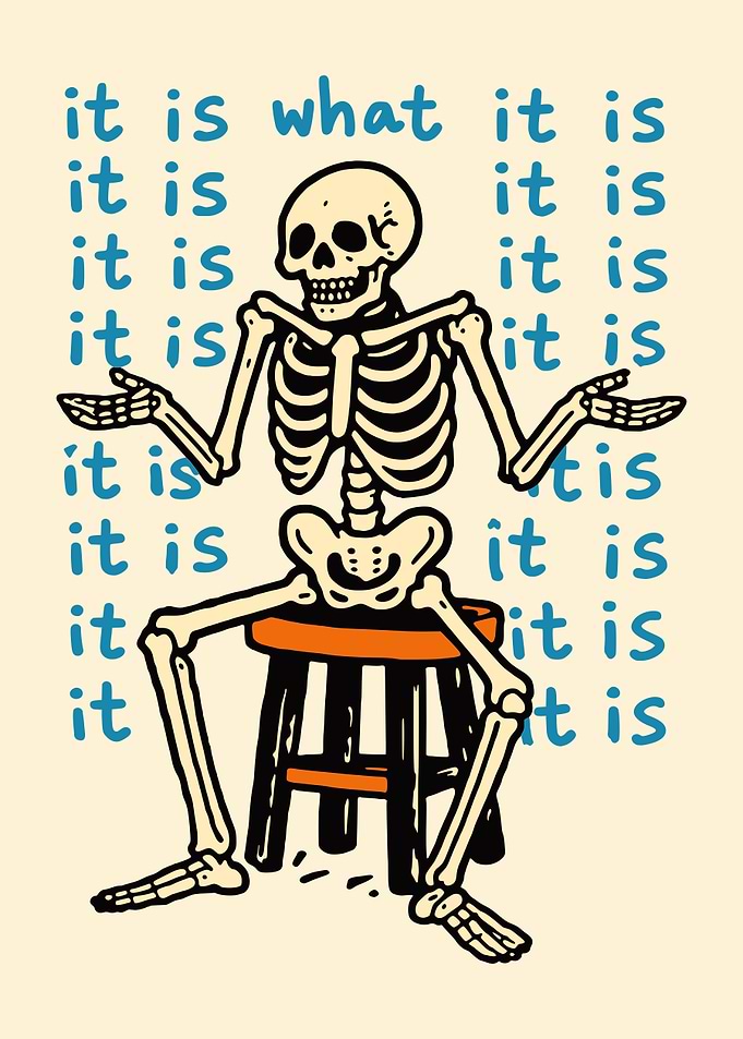 It Is What It Is Poster