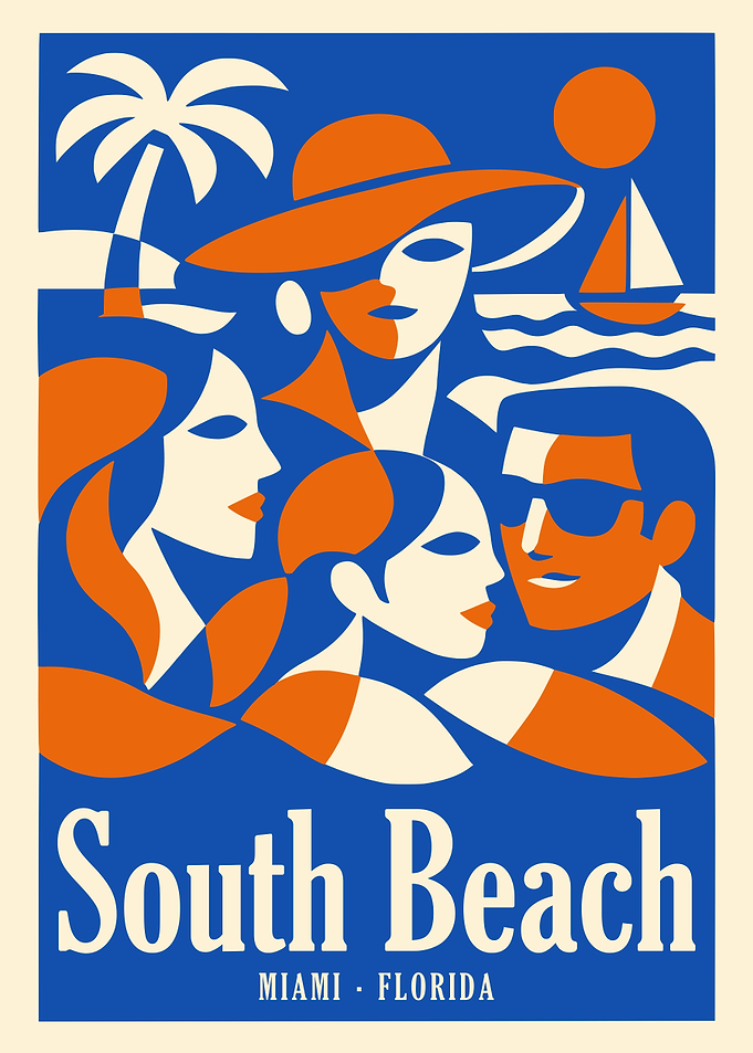 South Beach Miami Poster