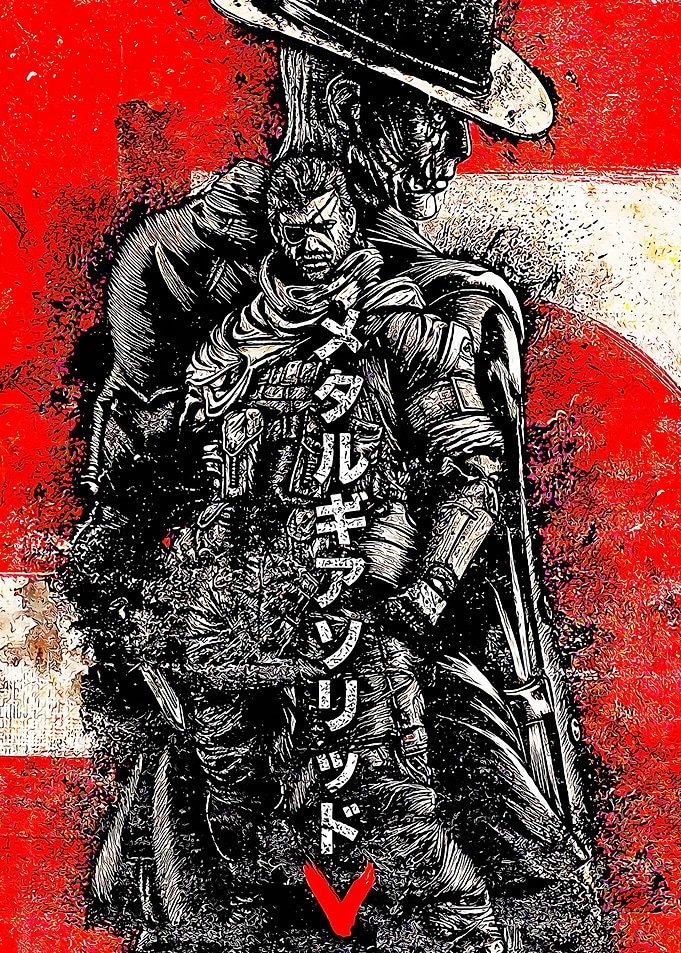 Metal Gear Solid V Poster