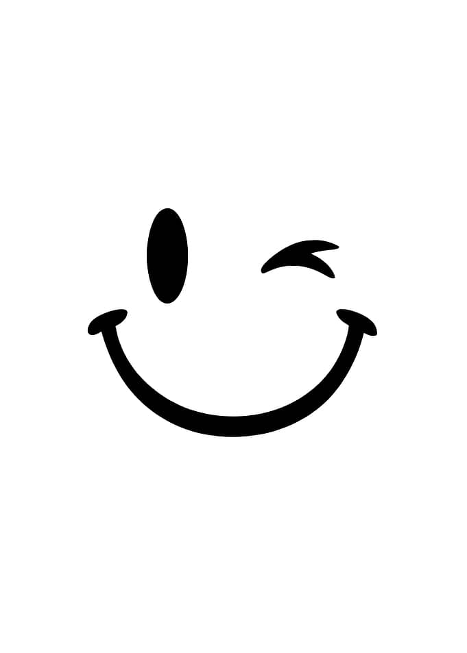 Winking Smiley Face