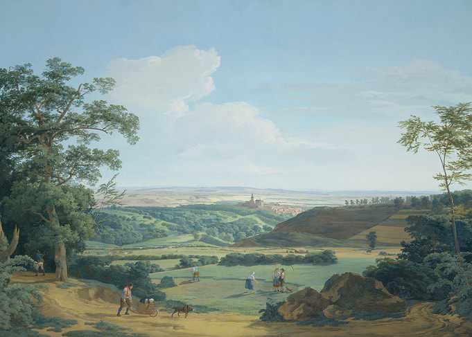Pastoral Landscape with Figures