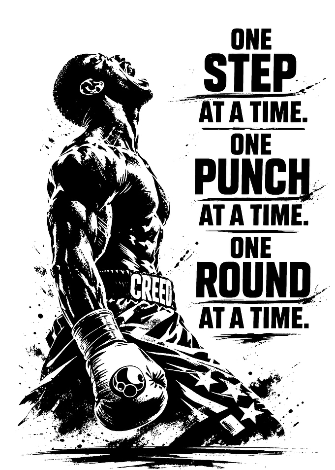 Creed Boxing Motivational Poster