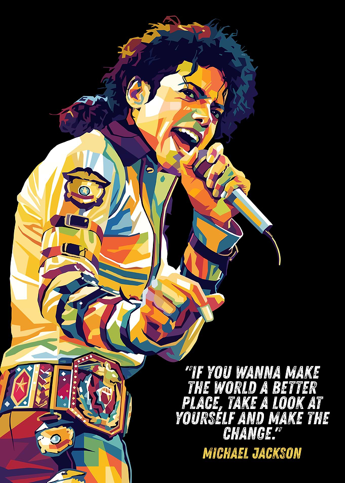 Michael Jackson Pop Art quotes