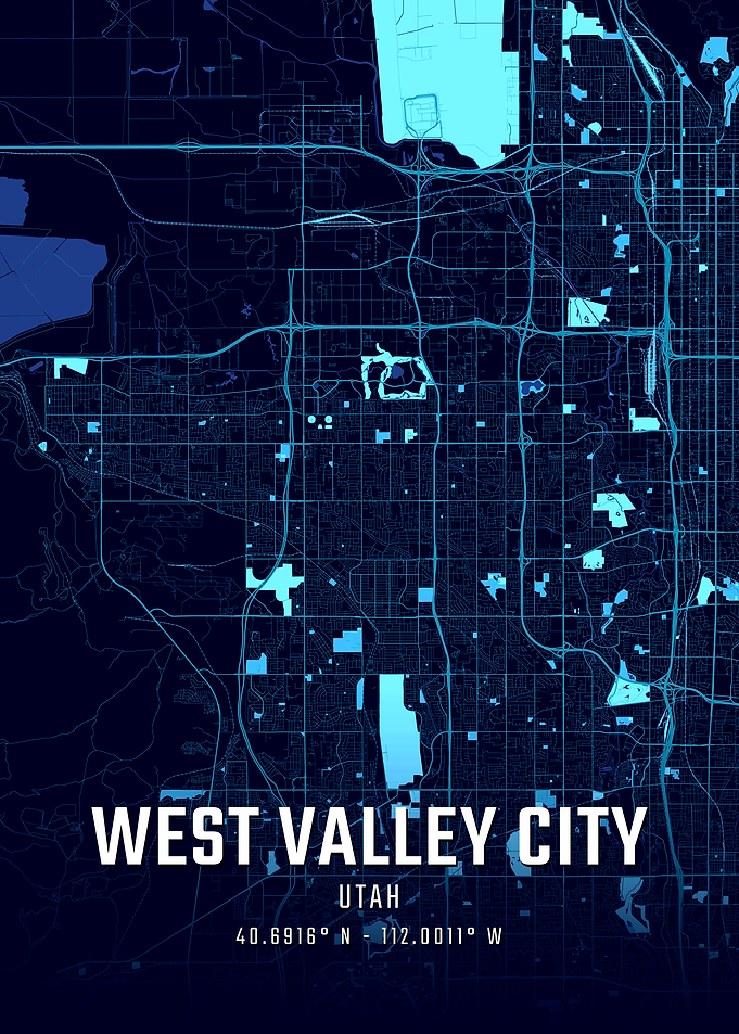 West Valley City Midnight Map