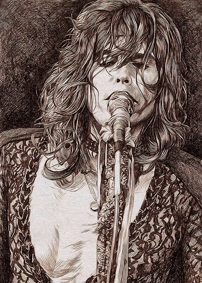 Rockstar Singing into Microphone