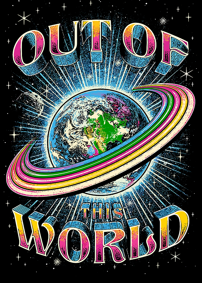 Out of This World Earth Ring