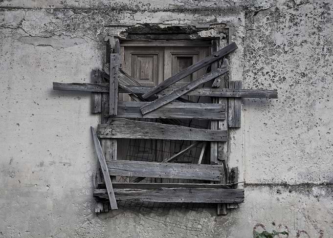Old window sadness