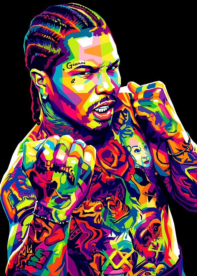 Gervonta Davis Pop Art Portrait