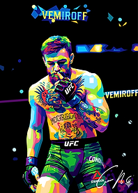 Conor McGregor Pop Art