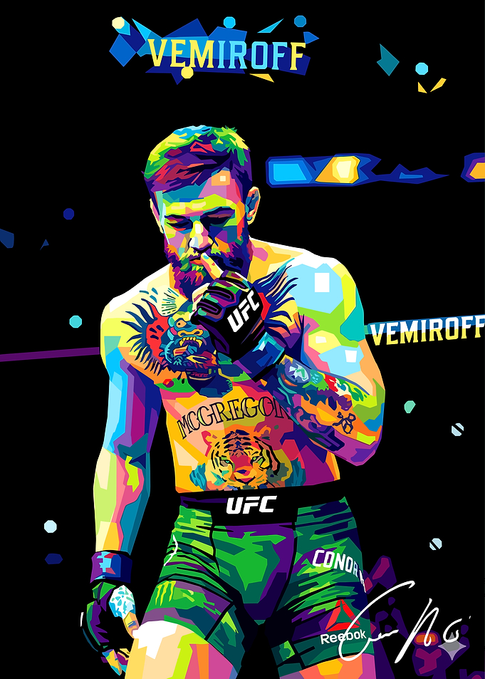 Conor McGregor Pop Art