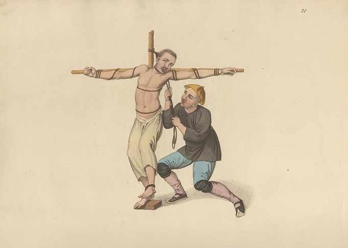 Chinese Punishment Scene