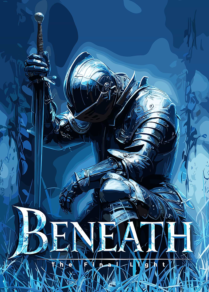 Knight Kneeling with Sword