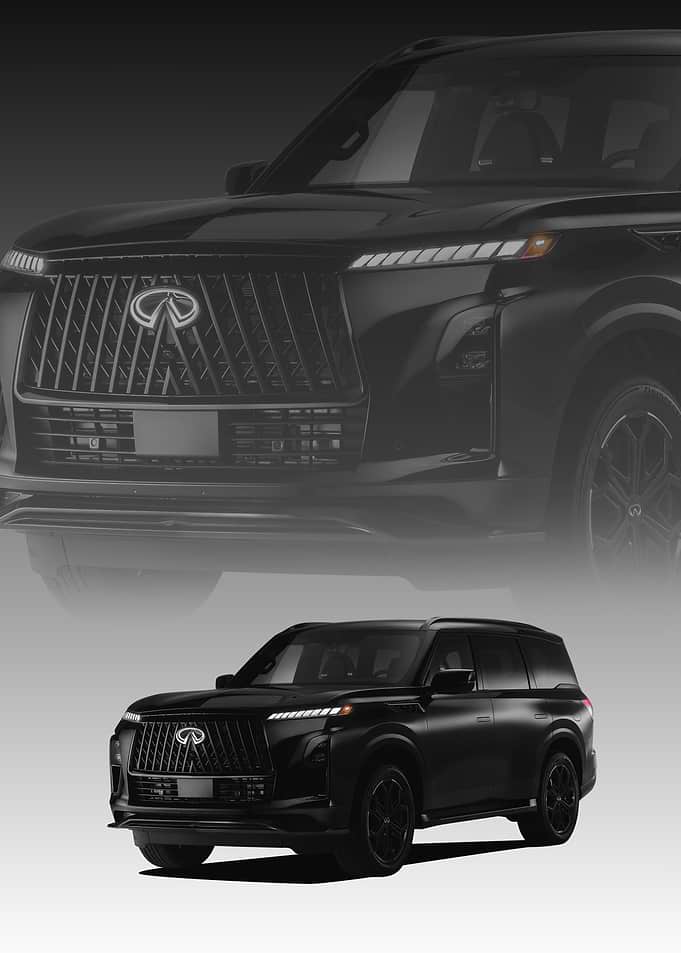 Black Infiniti SUV