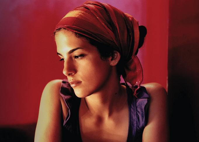 ceu in headscarf looking down