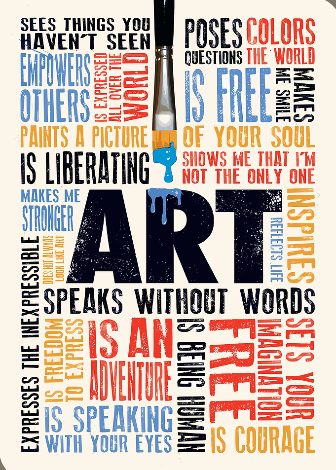Art is Liberating and Inspiring