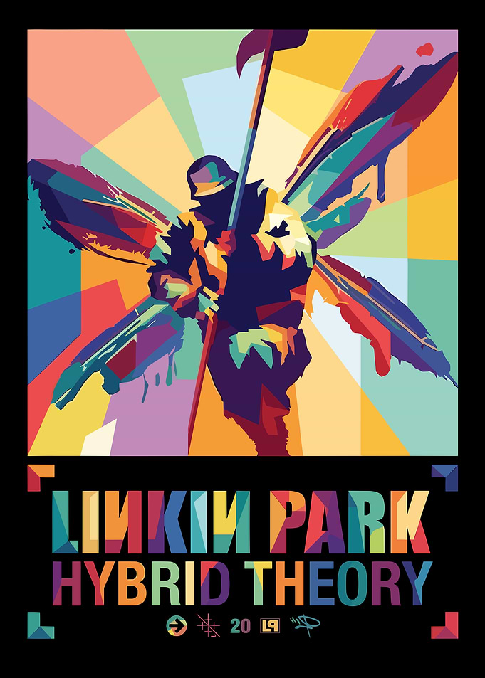 Linkin Park Hybrid Theory Pop Art