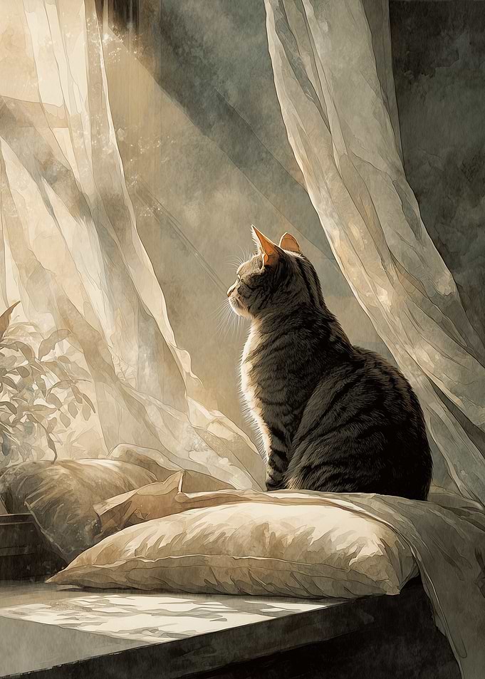 Cat by the Window