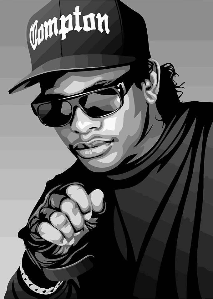 Eazy-E Compton Portrait